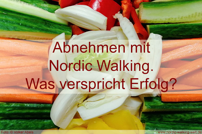 Geht das – mit Nordic Walking abnehmen?