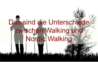 Unterschied Walking und Nordic Walking
